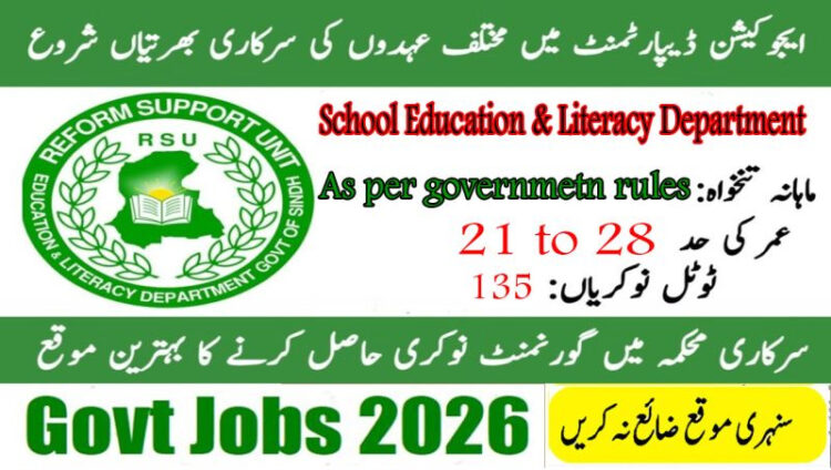 Directorate of College Education Karachi Jobs