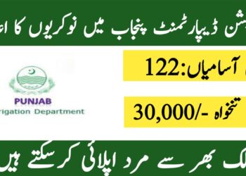 Irrigation Department Punjab Jobs 2026 official advertisement