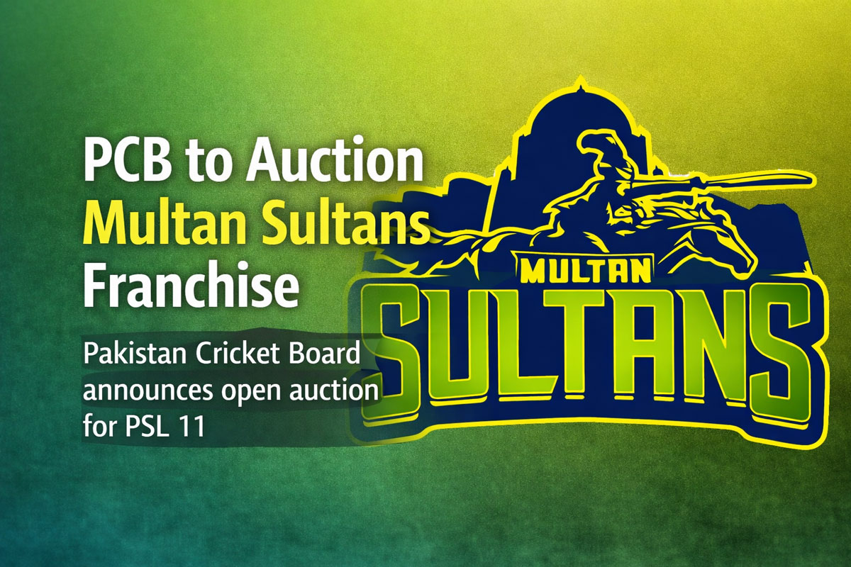 PCB advertisement issued to sell Multan Sultans franchise ahead of expanded PSL season PCB advertisement issued to sell Multan Sultans franchise ahead of expanded PSL season