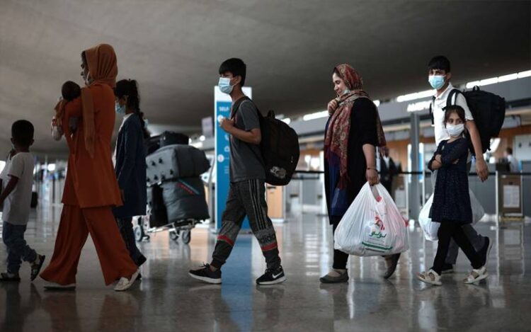 Swedish government building as Sweden issues warning regarding Afghan refugees and EU coordination