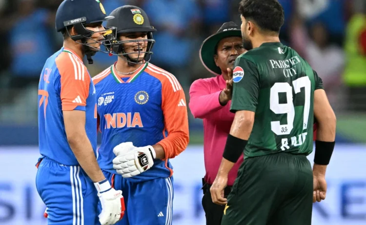 Pakistan cricket team during ICC T20 World Cup amid controversy over India match