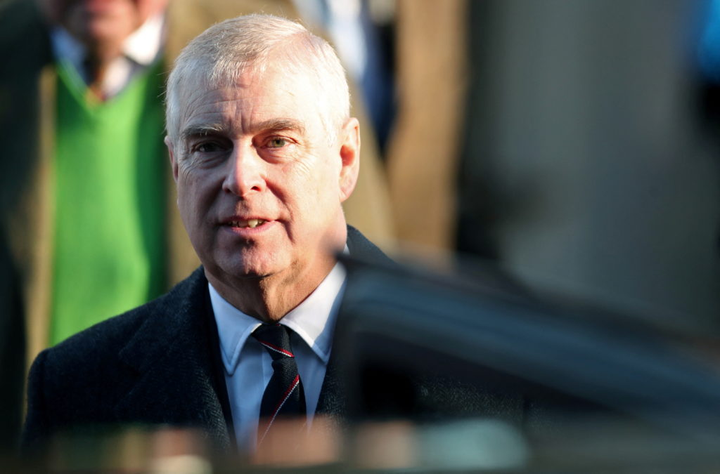 Britain's Prince Andrew Prince Andrew leaving Royal Lodge after new Epstein scandal documents emerge