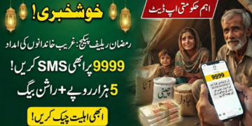 Ramzan Relief Package 2026: Check Rs 5,000 Support via 9999 CNIC SMS