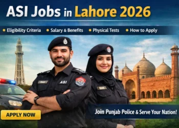 ASI Jobs in Lahore 2026
