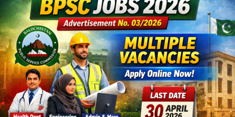 Balochistan Public Service Commission BPSC Jobs