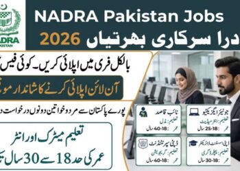 NADRA Jobs Online Apply