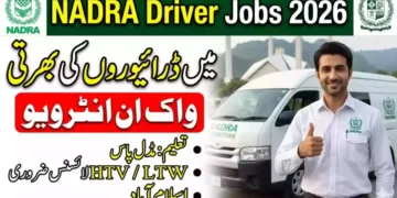 NADRA Jobs Online Apply