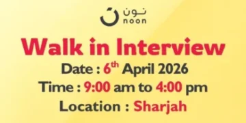 Noon Walk in Interview in Sharjah