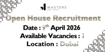 Real Estate Masters Open House Recruitment in Dubai