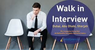 Walk in interview Dubai Today & Tomorrow UAE Jobs 