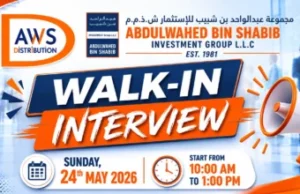 Abdulwahed Bin Shabib Walk in Interview in Dubai Abdulwahed Bin Shabib Walk in Interview in Dubai