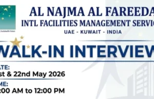 Al Najma Al Fareeda Walk in Interview in Dubai Al Najma Al Fareeda Walk in Interview in Dubai