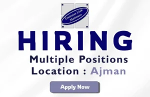 Emirates Link Maltauro Recruitment in Ajman