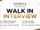 Sobha Construction Walk in Interview in Dubai Sobha Construction Walk in Interview in Dubai
