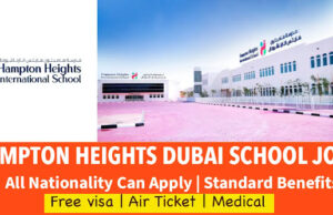 Hampton International School Walk in Interview in Dubai