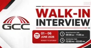 GCC Contracting Walk in Interview in Dubai GCC Contracting Walk in Interview in Dubai
